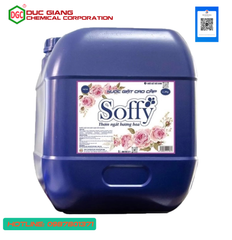 Nước giặt cao cấp Soffy cửa ngang - can 20kg ( ít bọt) - NG20kgCN