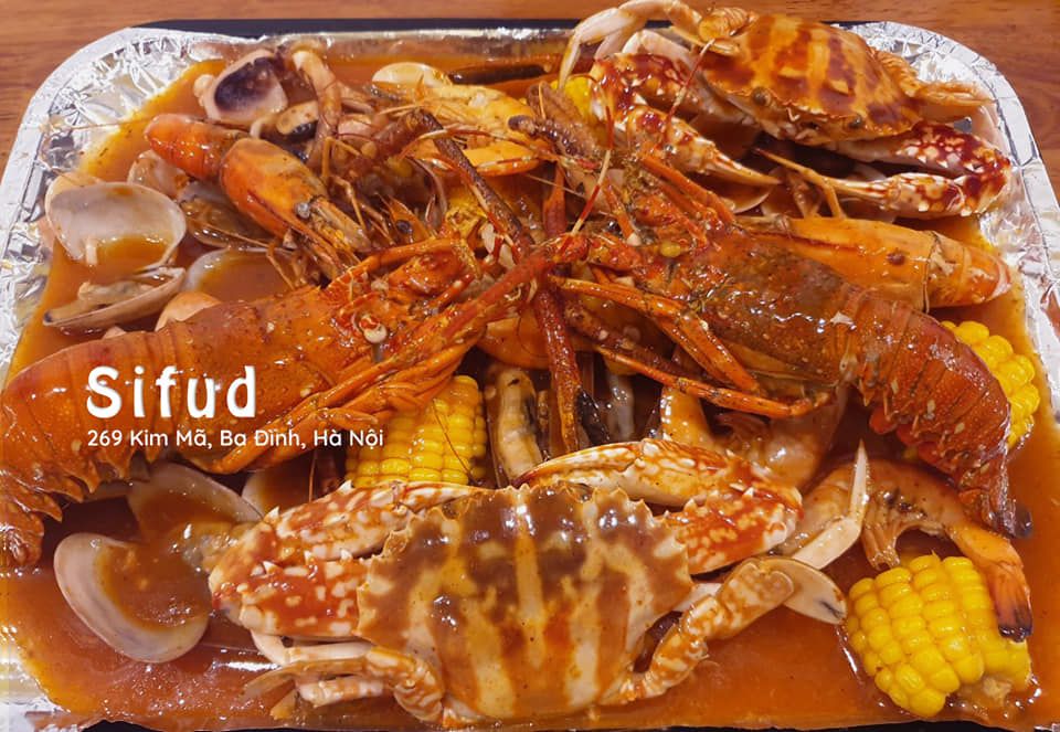 Sifud - Hải sản bốc tay - Cầu Diễn