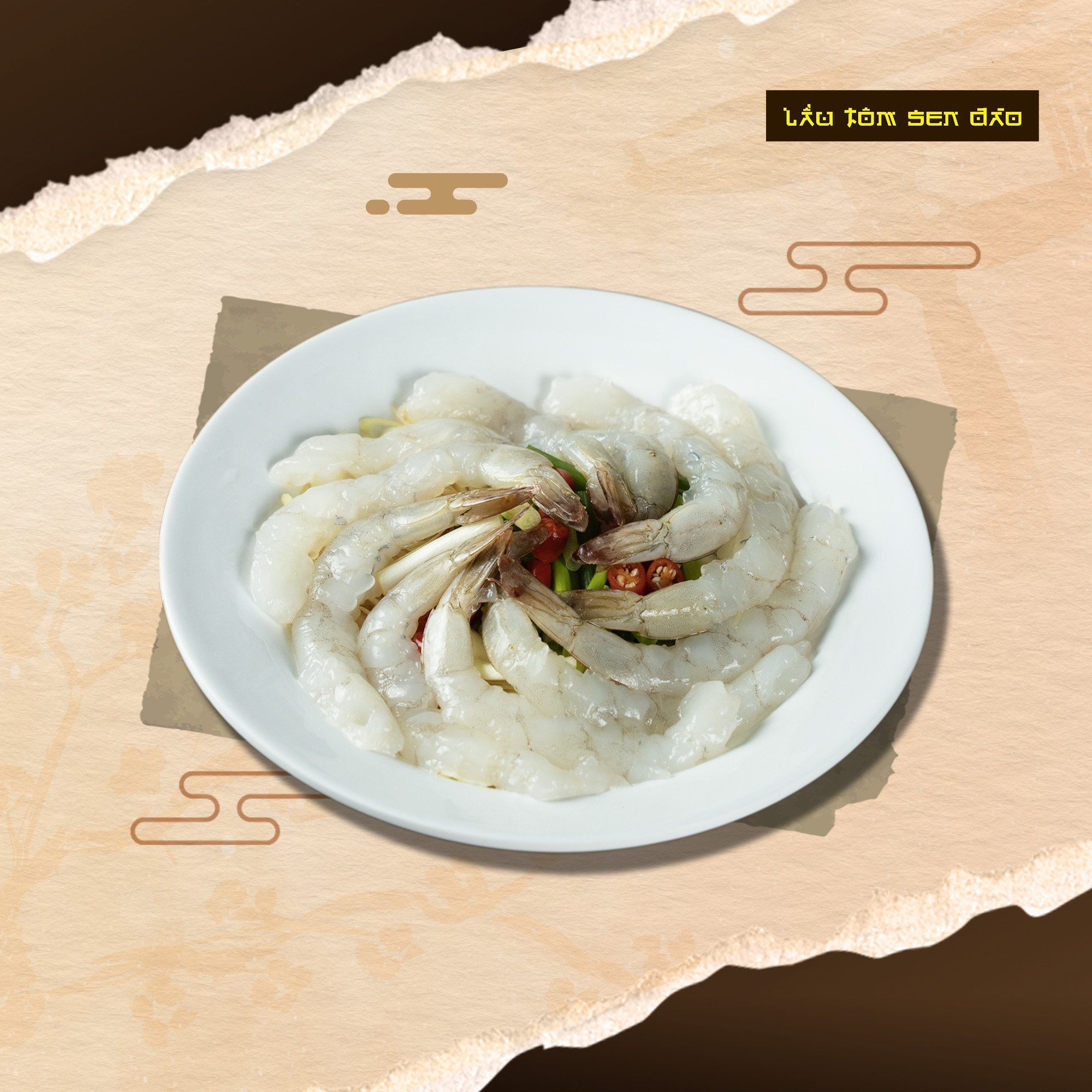 Lẩu Tôm Sen Đào - 5A Nguyễn Thị Định