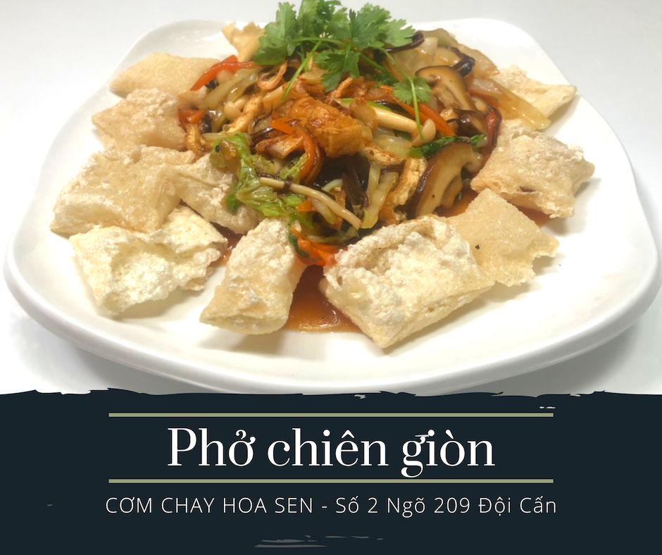Cơm Chay Hoa Sen - Đội Cấn