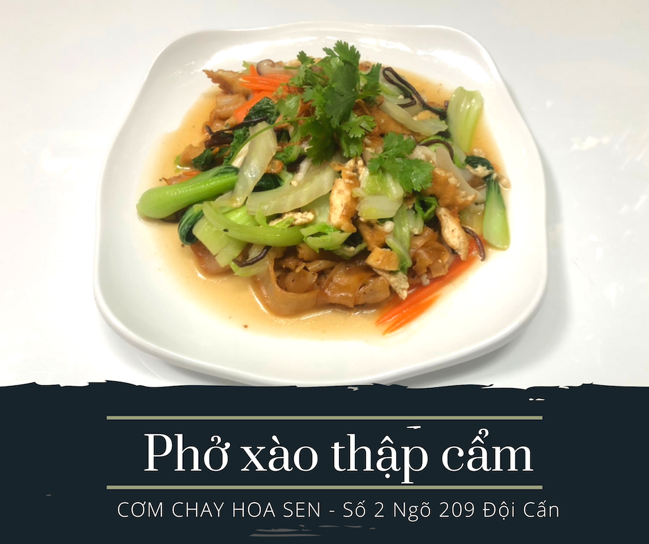 Cơm Chay Hoa Sen - Đội Cấn