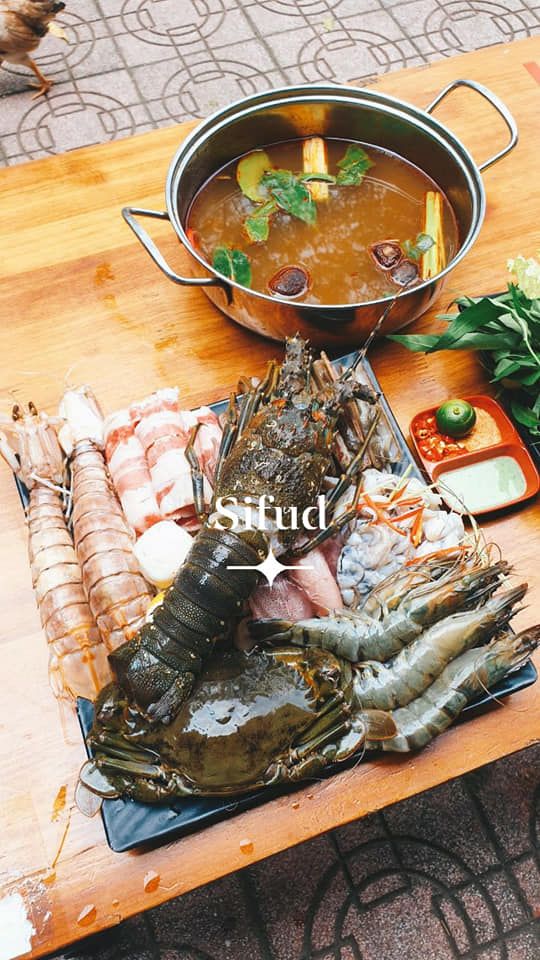 Sifud - Hải sản bốc tay - Cầu Diễn