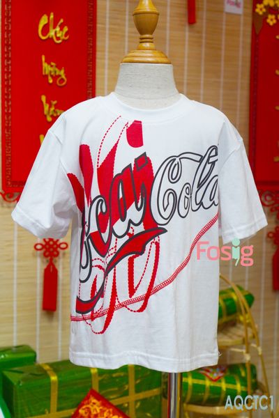  [14-15kg ; 18-20kg] Áo Thun Tay Ngắn Bé Trai - Trắng CoCa 