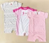  7-15kg Set 3 Romper bé gái mẫu nào cũng xinh yêu- Set ngẫu nhiên S3R1G 