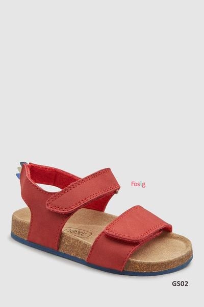  20.5 Giày Sandal Bé Trai NXT - Đỏ Đậm DN 