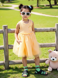  7-15kg; 12M-3T Đầm voan sát nách cho bé- Cam D92 