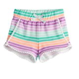  [5-7kg] Quần Short Bé Gái JB - Sọc Màu Bông 