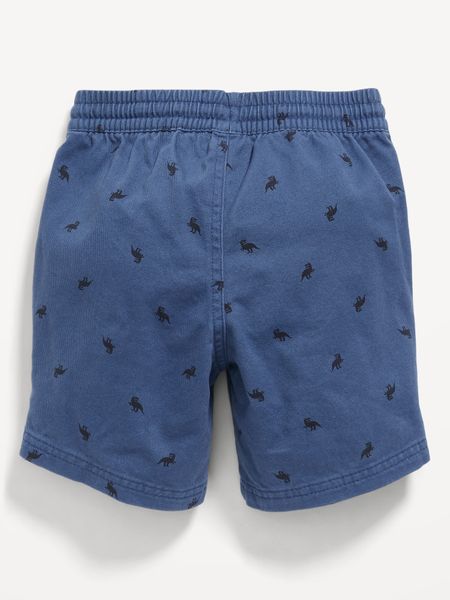  10-18kg  Quần Short Kaki Dù Lưng Thun Dây Rút Bé Trai - Navy KL 