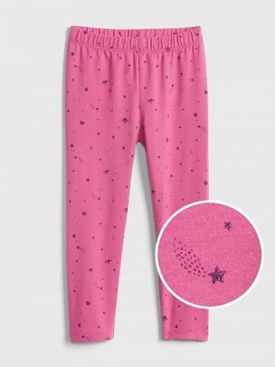  [6-12m] Quần Legging Bé Gái GP  - Hồng Ngôi Sao 