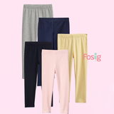  13-17kg set 5 Quần Legging GP Bé Gái - Màu Trơn dễ phối đồ 