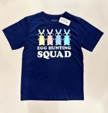  50-58kg S-XXL Áo thun tay ngắn bé trai PL- Navy bốn thỏ AT32 