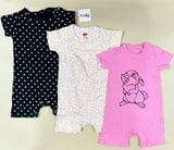  7-15kg Set 3 Romper bé gái mẫu nào cũng xinh yêu- Set ngẫu nhiên S3R1G 