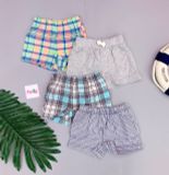  [3m-12m] Set 4 Quần Short Cter bé trai  - Combo ngẫu nhiên 