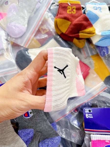  6m-24m 8-14kg Set 3 Vớ Champion JD bé gái 