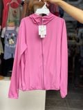  XXL Áo khoác chống nắng người lớn cho nữ Uni- Hồng tím ACN 