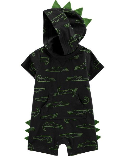  [ 4-5kg; 3m] Romper Đùi Bé Trai Cter - Navy Cá Sấu 