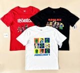  25-30kg; 35-45kg XS-2XL Set 3 áo ROBLOX, áo minecraft tay ngắn xịn. Tự tin, Cực ngầu- S3A17 