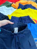  25-55kg S-XXL Đồ bộ tay ngắn bé trai- Vàng DB86 