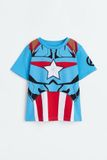 [11-35kg] Set 3 Áo Thun bé trai Cotton Siêu Nhân HM Mix Nhiều Màu- Set màu ngẫu nhiên S3A20 