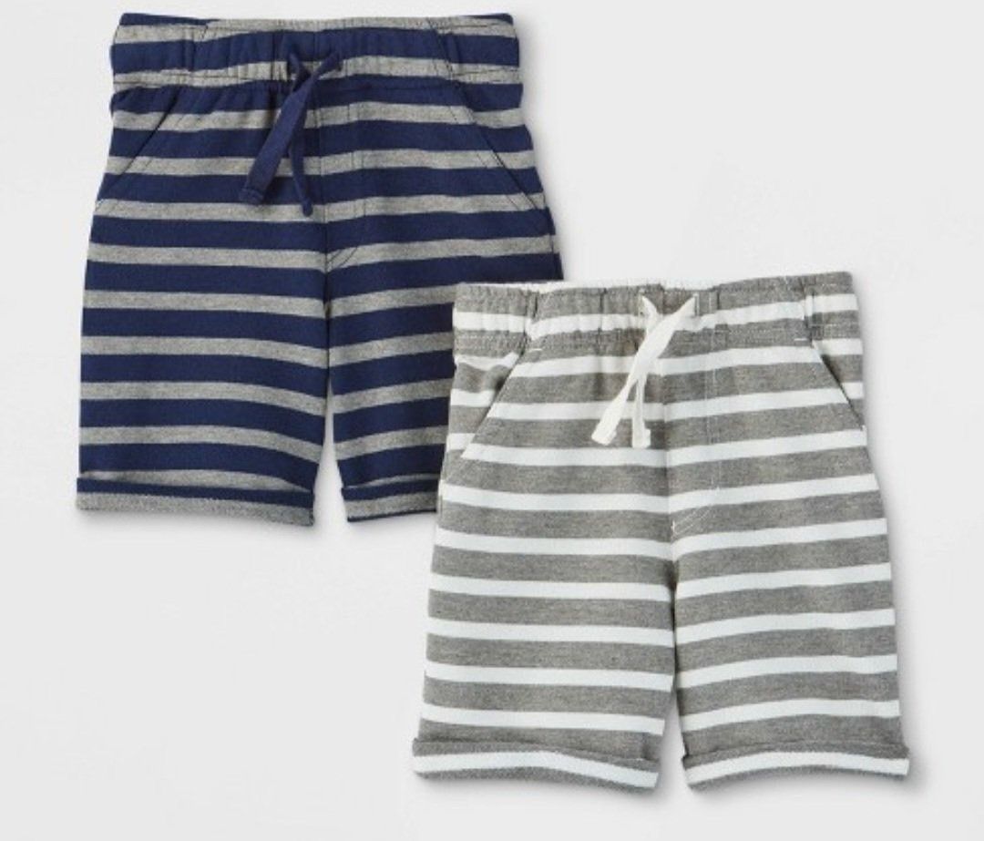  [9-12kg] Set 2 Quần Short Da Cá CJ Bé Trai - Combo màu ngẫu nhiên 