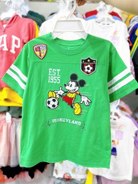  [14-32kg] Áo Thun Tay Ngắn Bé Trai DN - Xanh Walt Disney 