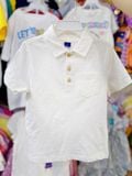  13-15kg Áo thun có cổ bé trai polo ON- Kem AT61 
