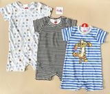  7-15kg Set 3 Romper bé trai siêu quậy- Set ngẫu nhiên S3R1G 