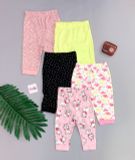  [0-6m; 18-24m] Set 5 Quần Dài Jogger Bé Gái Geo - Combo ngẫu nhiên 