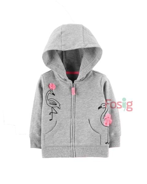  3m Áo Khoác Da Cá Bé Gái Cter - Xám Hạc 