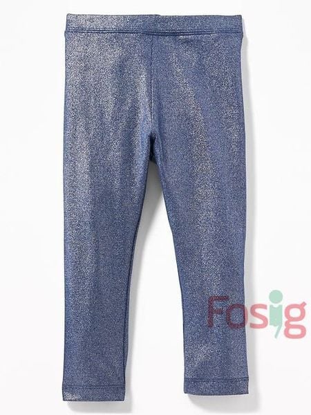 [16-17kg] Quần Legging  [Girl] - Tím Kim Tuyến 