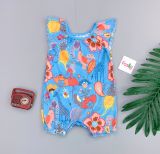  [3-6m ; 9-12m ; 2-3T] Romper Đùi Nxt Bé Gái - Xanh Trời Hoa 