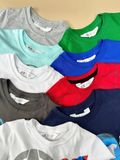  [11-35kg] Set 3 Áo Thun bé trai Cotton Siêu Nhân HM Mix Nhiều Màu- Set màu ngẫu nhiên S3A20 