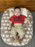  [3m-6m; 9-12m] Quần Short Gp bé trai  - Kem 