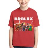  25-30kg; 35-45kg XS-2XL Set 3 áo ROBLOX, áo minecraft tay ngắn xịn. Tự tin, Cực ngầu- S3A17 