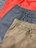  18m-4T Set 2 quần short kaki bé trai có dây rút thật- S2Q01 