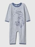  3m 3-6kg  Set 2 sleepsuit bé trai GP thun gân co giãn 4 chiều, thoáng mát, mặc cực đã- S02T 