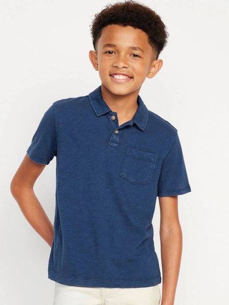  10-20kg;  24-29kg Áo thun có cổ bé trai polo ON- Navy AT61 