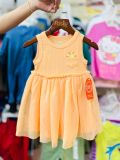  7-15kg; 12M-3T Đầm voan sát nách cho bé- Cam D92 