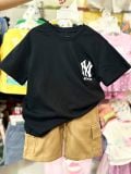  25-55kg S-XXL Đồ bộ tay ngắn bé trai- Đen DB86 