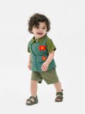  14-22kg Set 5 món bộ trấn thủ cho bé- Xanh Lính BTT 