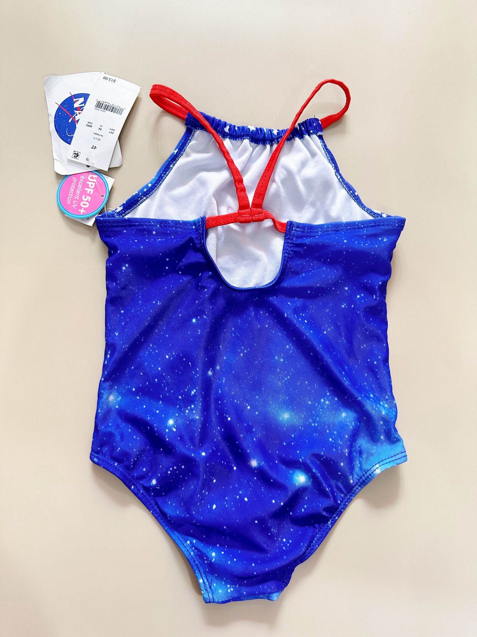  [14-16kg] Đồ Bơi Bé Gái - Xanh Nasa 