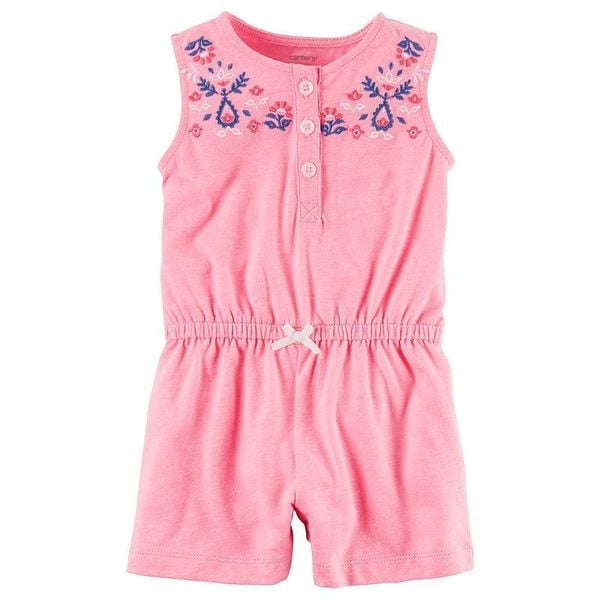  [3-6m] Jumpsuit Bé Gái Cter - Pink Flower 