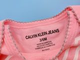  [3-6m] Áo Thun Calvin Klein Jeans 35 [Girl] - Hồng Nhạt/CK 