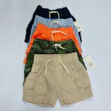  [3m-6m; 9-12m] Quần Short Gp bé trai  - Kem 