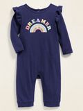  [3-6M] Romper Bé Gái ON - Navy Dream 