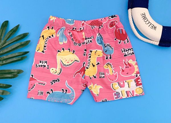  [10-11kg] Quần Short Lynh Kids [Girl] - Hồng/Happy Dino 