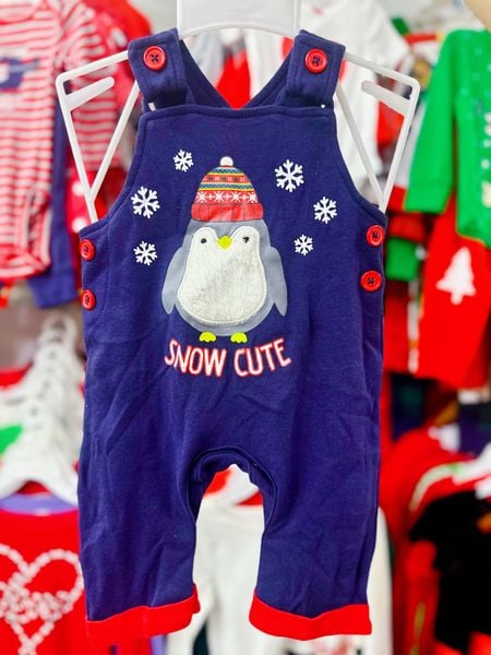  [0-3m] Yếm Bé Trai  MC - Navy Snow Cute 