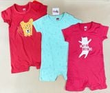  7-15kg Set 3 Romper bé gái mẫu nào cũng xinh yêu- Set ngẫu nhiên S3R1G 