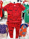  6-17kg; 28-30kg Set 2 đồ bộ tay ngắn quần dài cho bé trai-S2b02T 