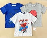  [11-35kg] Set 3 Áo Thun bé trai Cotton Siêu Nhân HM Mix Nhiều Màu- Set màu ngẫu nhiên S3A20 